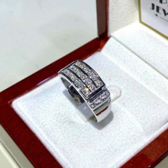 💍925 Silver Plated Party Eternity Band Fashion Ring for Women, UNVN12184 - Picture 5 of 5